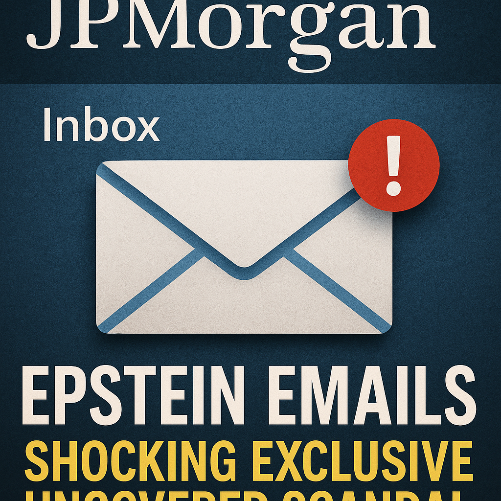 JPMorgan Epstein Emails: Shocking Exclusive Uncovered Scandal